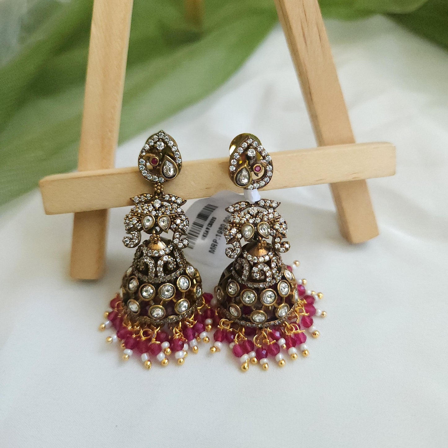 victorian jumkha with elephant motifs