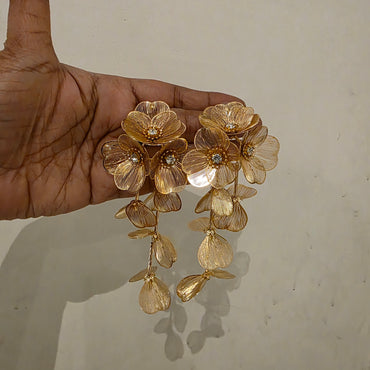 Zara inspired flower earrings