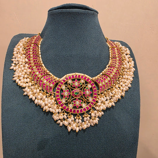 Sita kalyanam- jadau kundan necklace