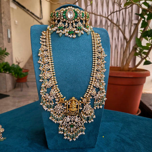 Devaraga- guttapusalu neckset with choker set