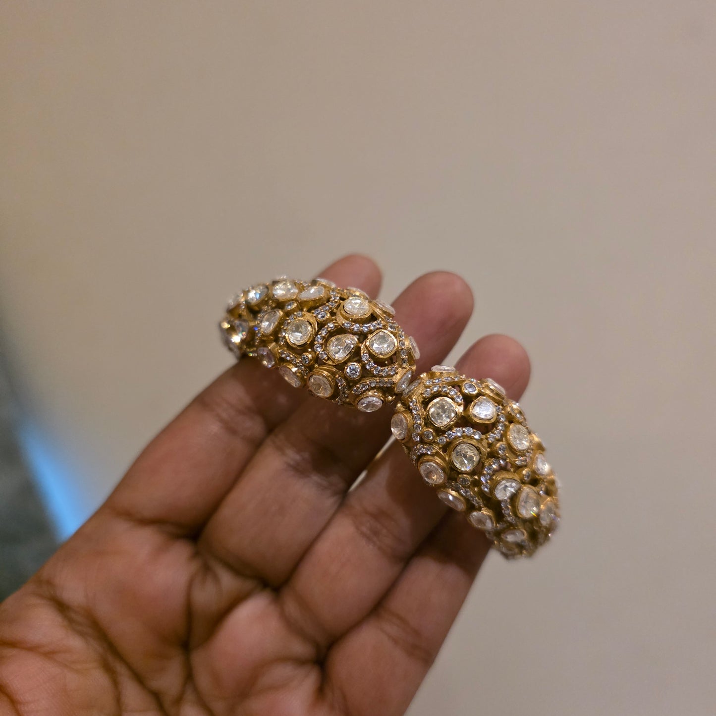 Sanihitha- polki openable bracelet