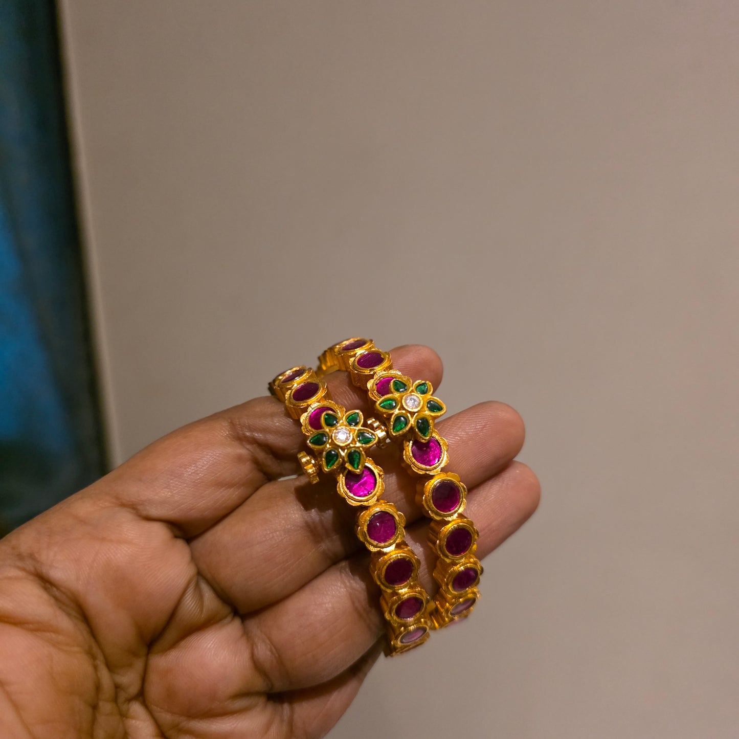 Sirivennela- jadaua openable screw type bangles(pair)