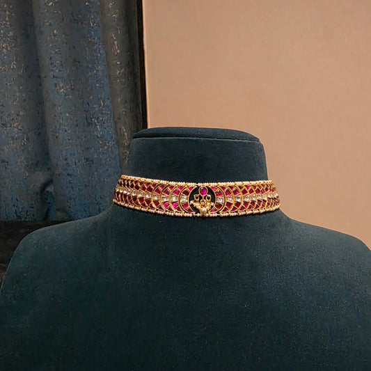 Vikyath- jadau flexible choker