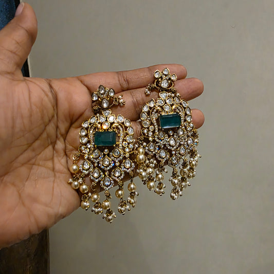 Tripthi- victorian doublet earrings