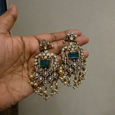Tripthi- victorian doublet earrings