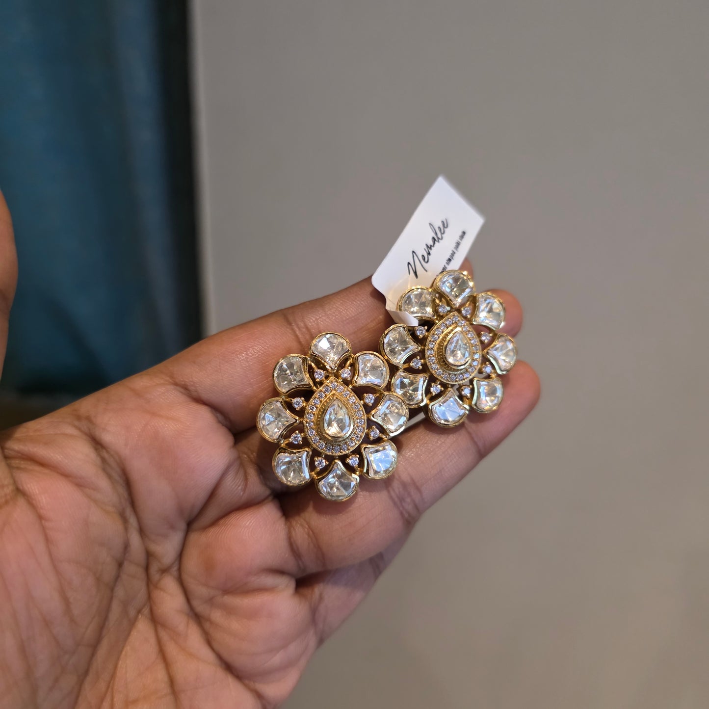 Vidusha- polki studs