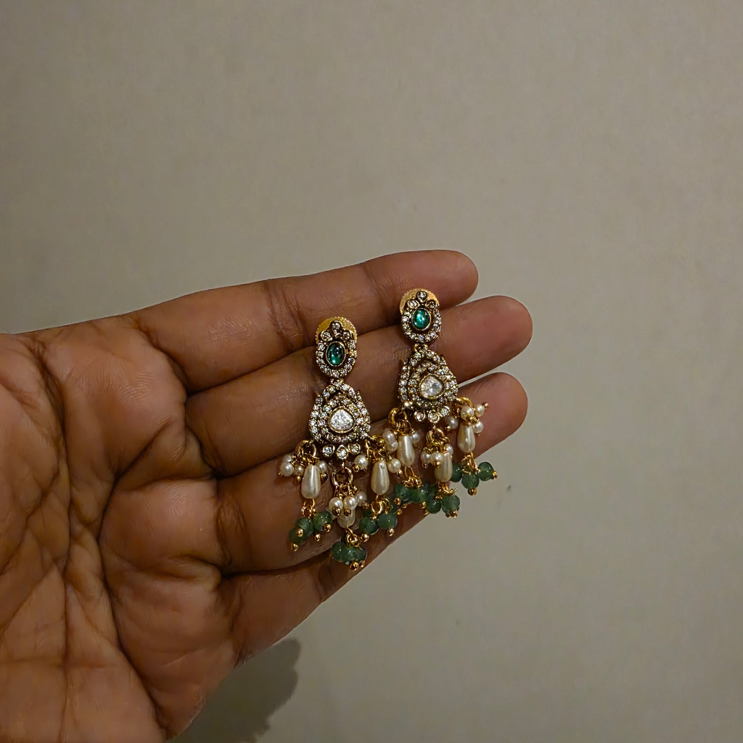 Manimala- victorian and jadau neckset