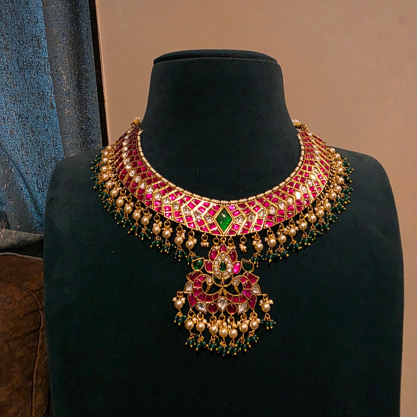 Indumati- jadau kundan necklace