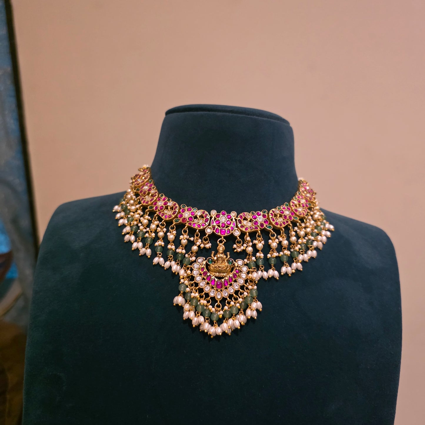 Padmavathi- jadau necklace