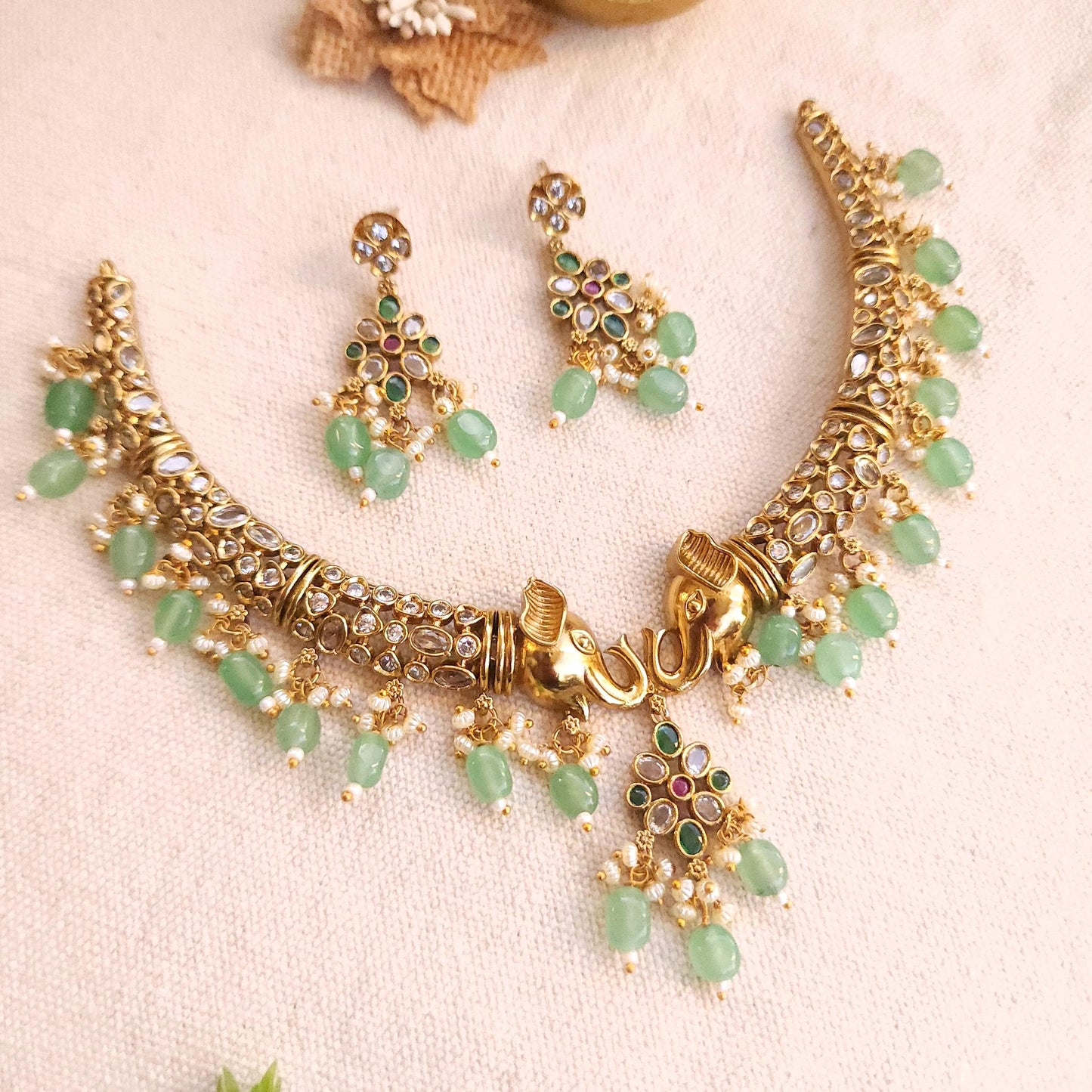 Gajah- victorian plated hasli