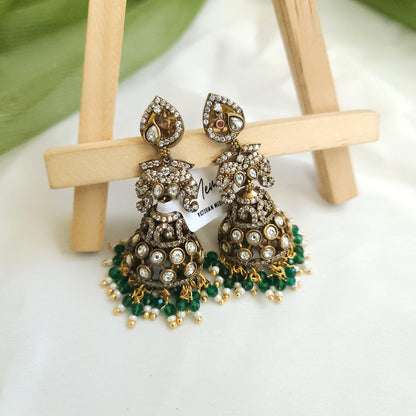 victorian jumkha with elephant motifs