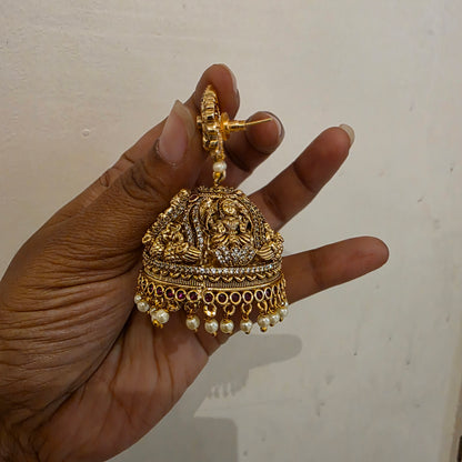 Bridal nakshi jumka