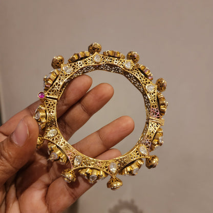 3d polki kada bangle