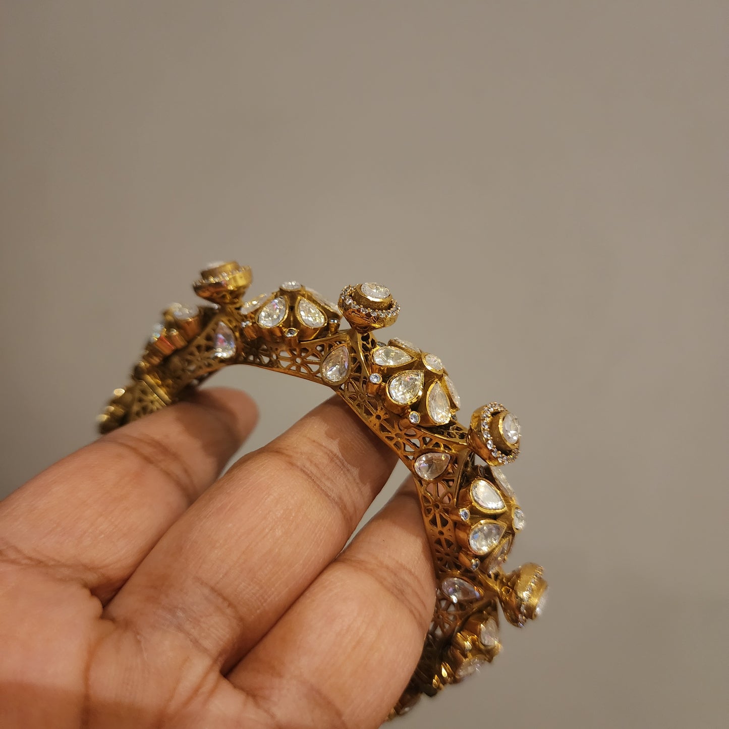 3d polki kada bangle