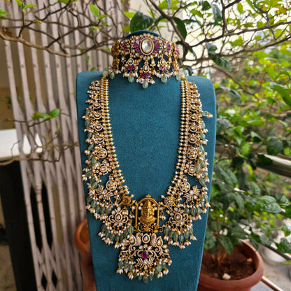 Devaraga- guttapusalu neckset with choker set