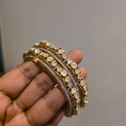 Supritha- curvy polki bangles-openable