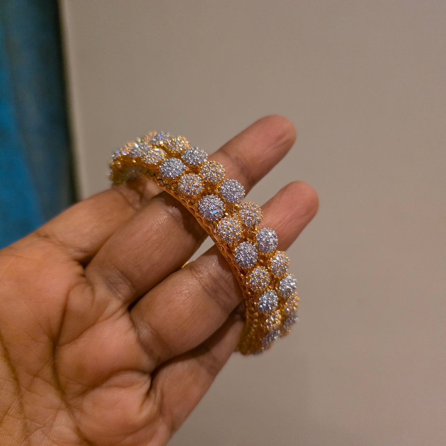 Arohi - ad bangles with gj polish