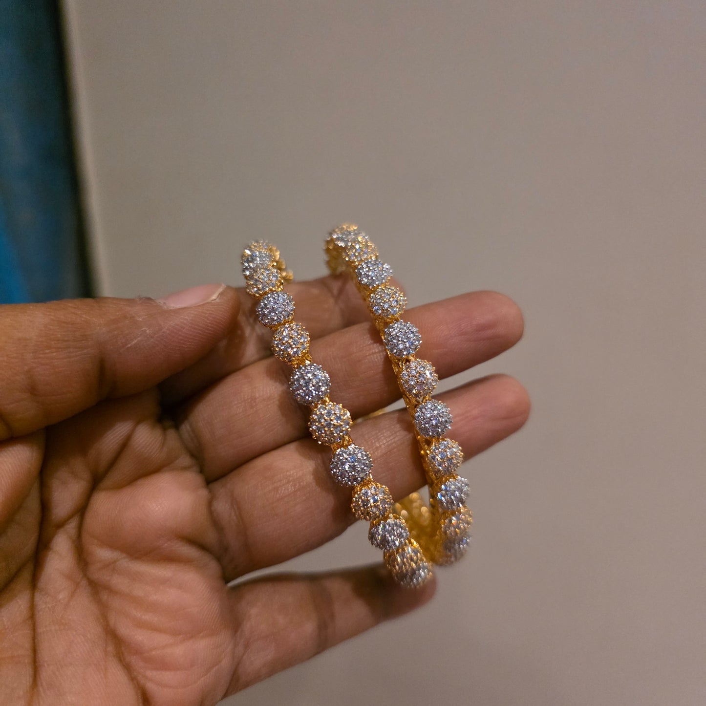 Arohi - ad bangles with gj polish