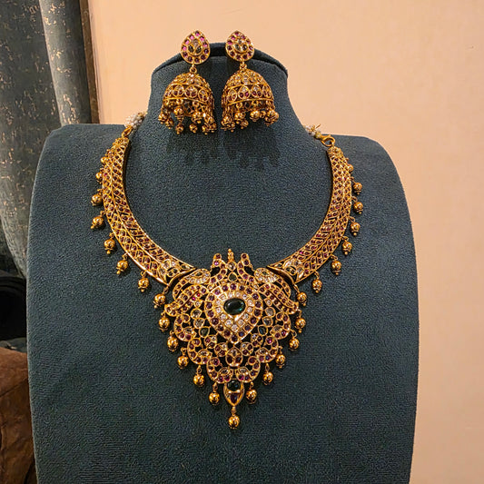 Priyamvadha- kempu antique hasli
