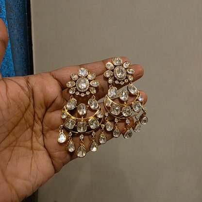 Meher- lv shade polki chandbalis