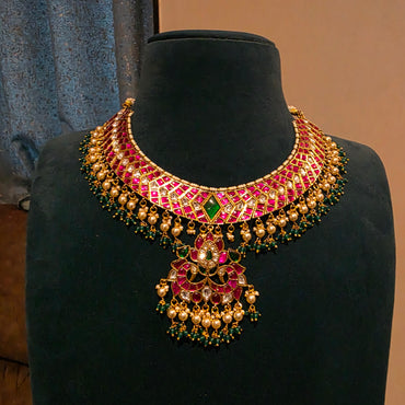 Indumati- jadau kundan necklace