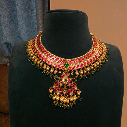 Indumati- jadau kundan necklace