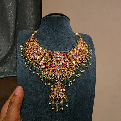 Mydhili- jadau kundan designer necklace