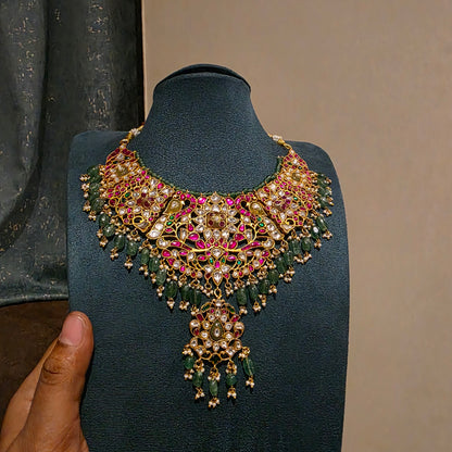 Mydhili- jadau kundan designer necklace
