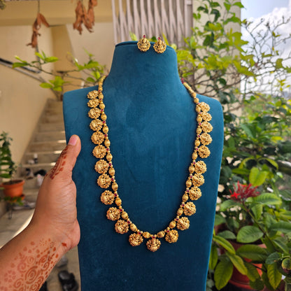 Siri- gundala mala with lakshmi devi motifs
