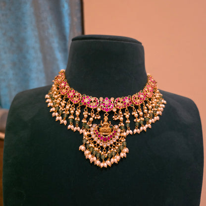 Padmavathi- jadau necklace