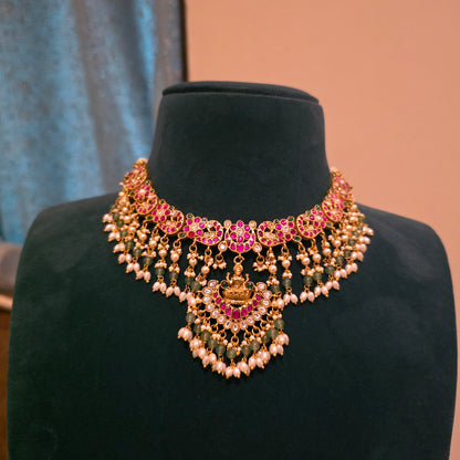 Padmavathi- jadau necklace
