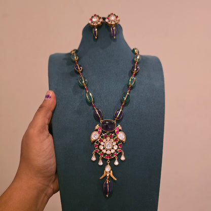 Shamantaka- fusion style neckset