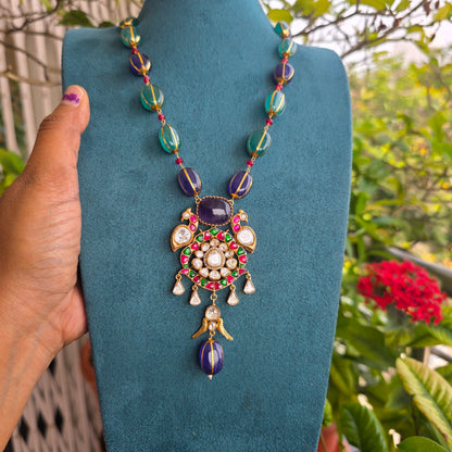 Shamantaka- fusion style neckset