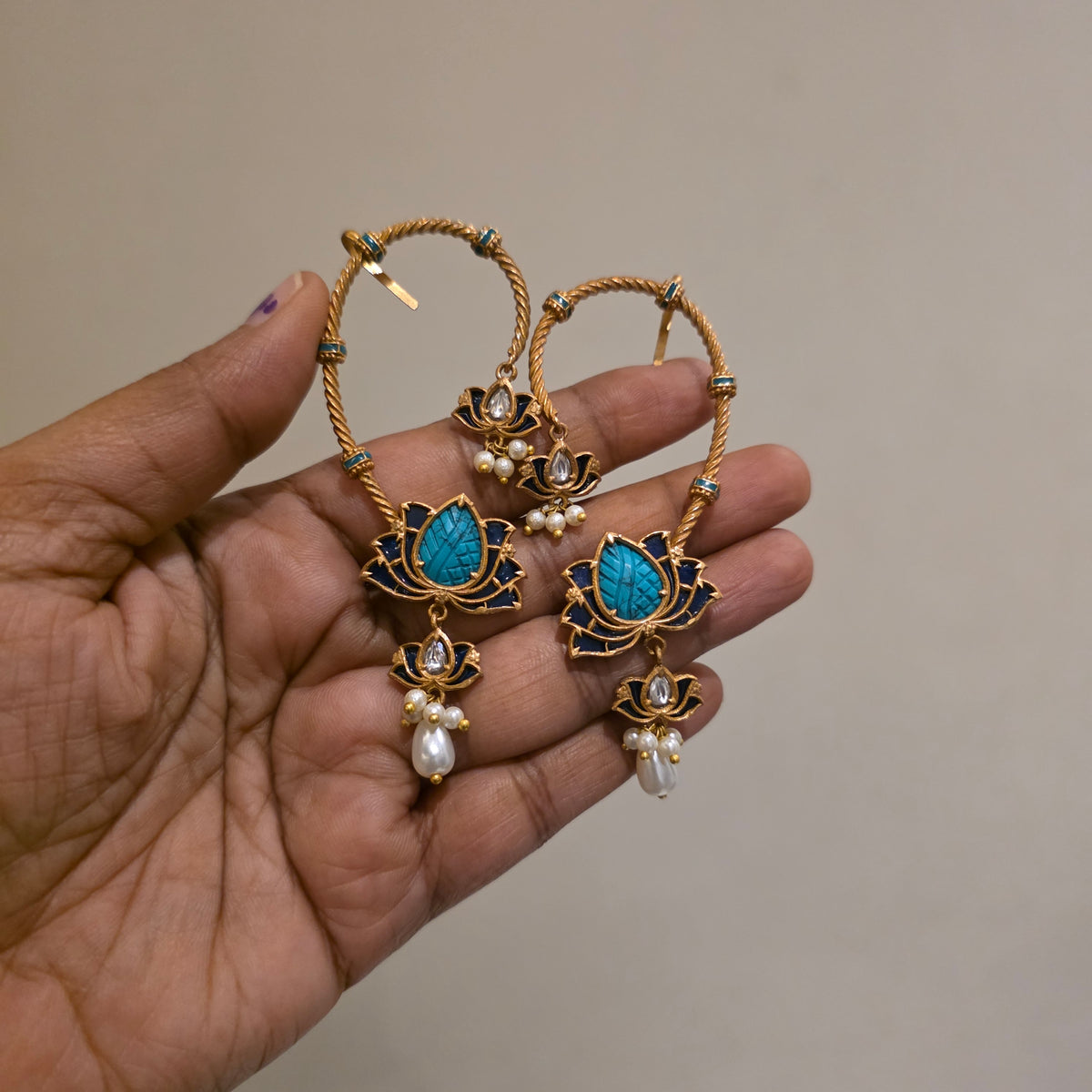 Mrinala- earcuffs