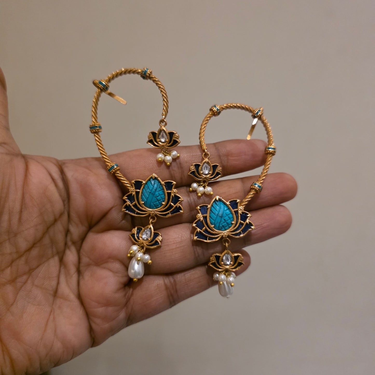 Mrinala- earcuffs