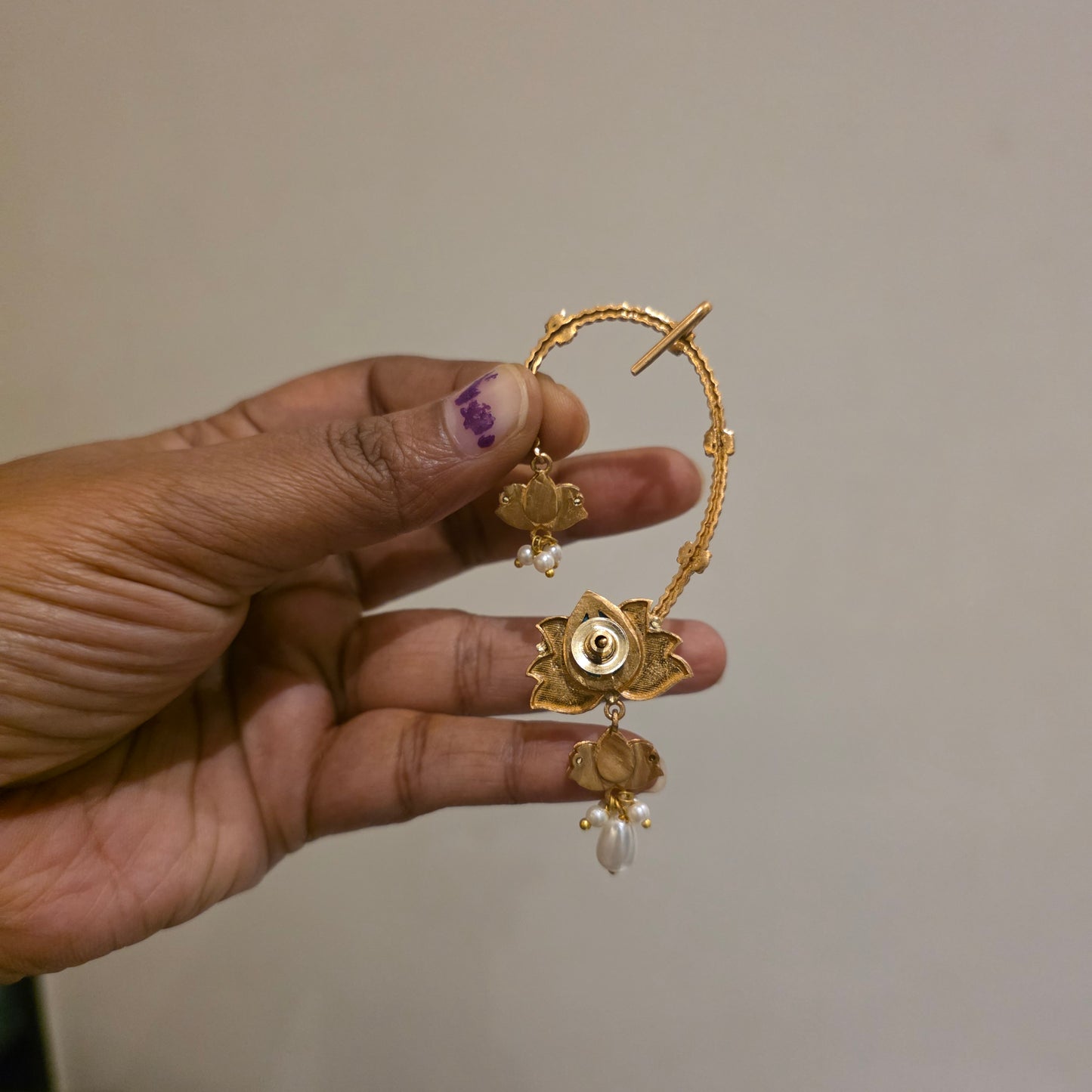 Mrinala- earcuffs