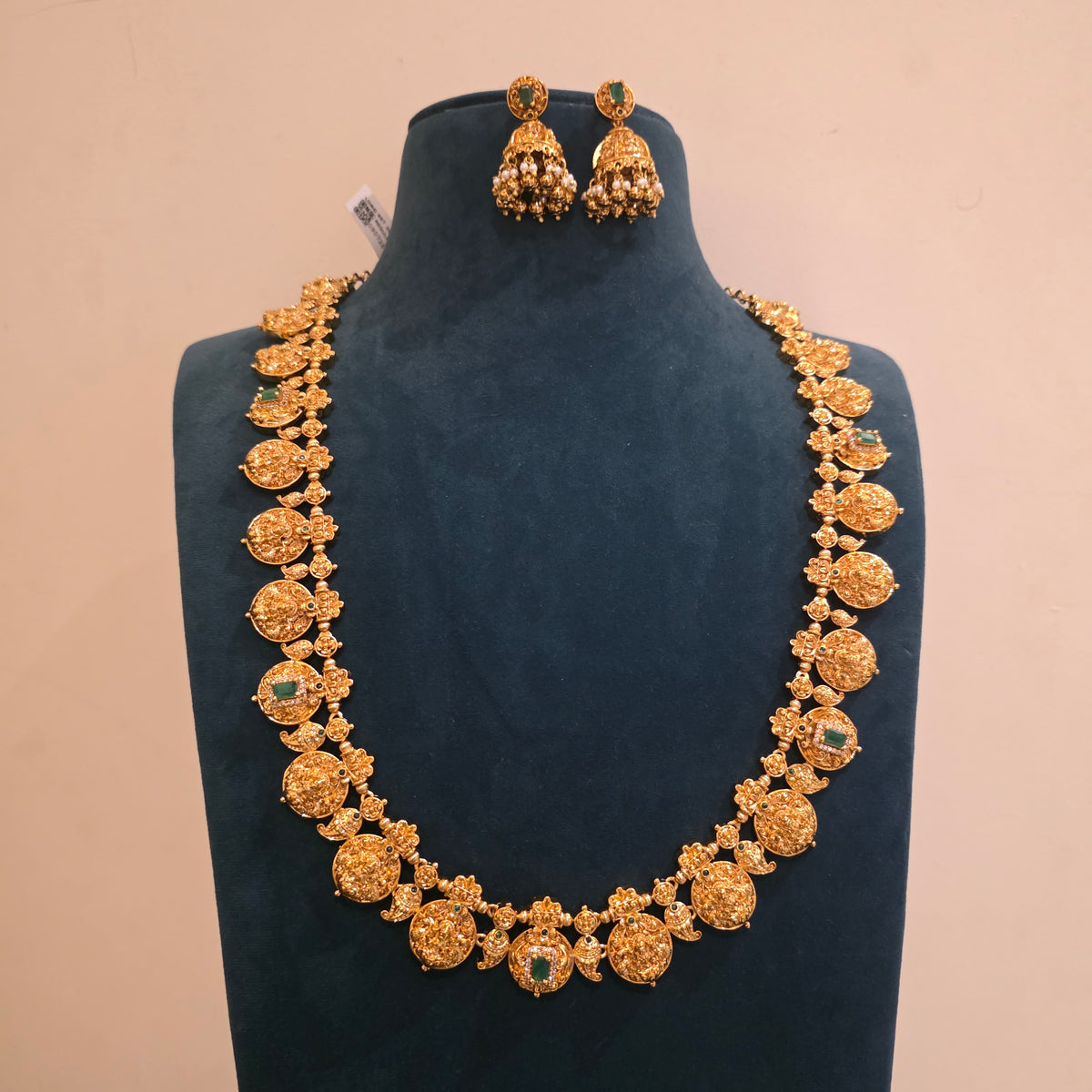Kruthi- antique lakshmi and shaku haram