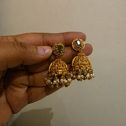 Kruthi- antique lakshmi and shaku haram