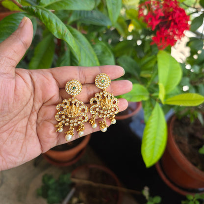 Bhanu- antique lakshmi kasu neckset