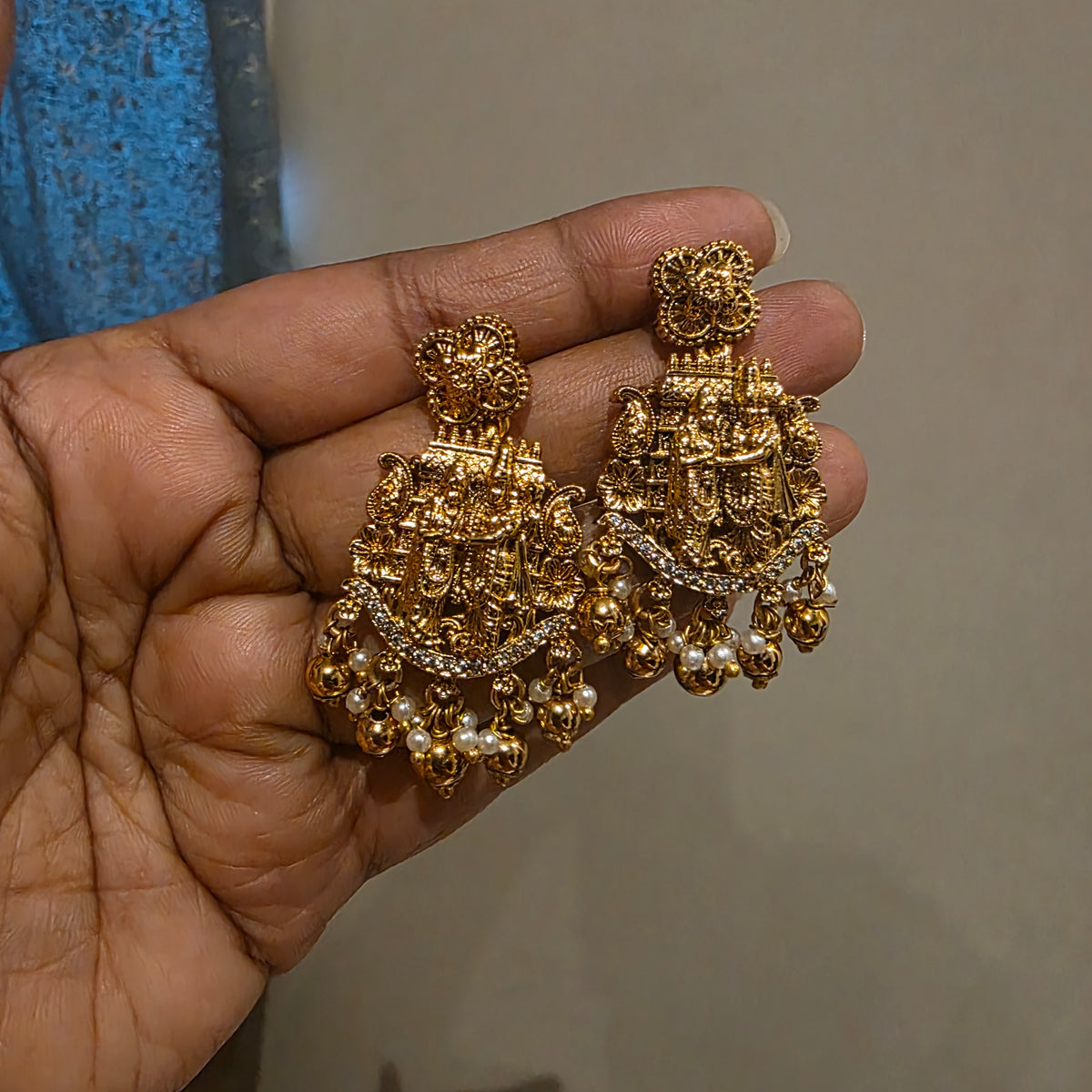 kalyanam-  antique long haram
