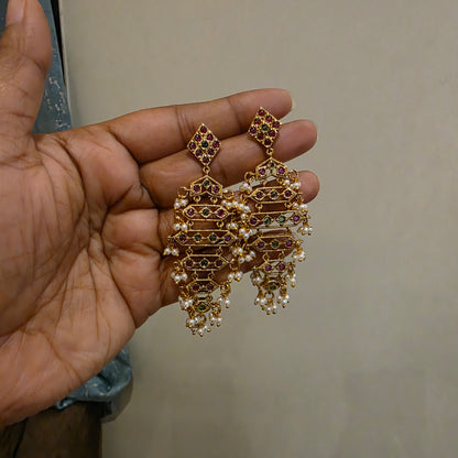 Medha- kempstone earrings