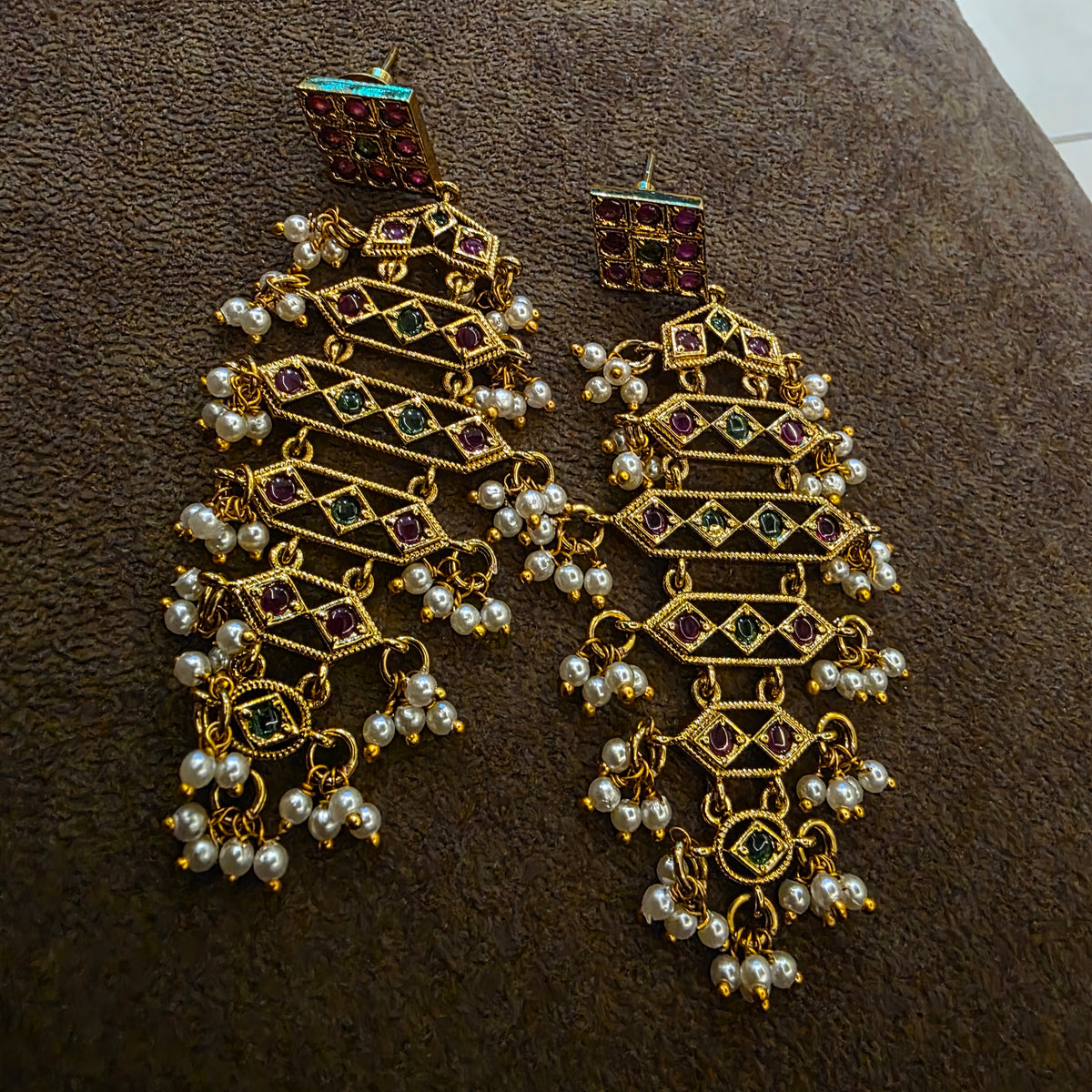 Medha- kempstone earrings