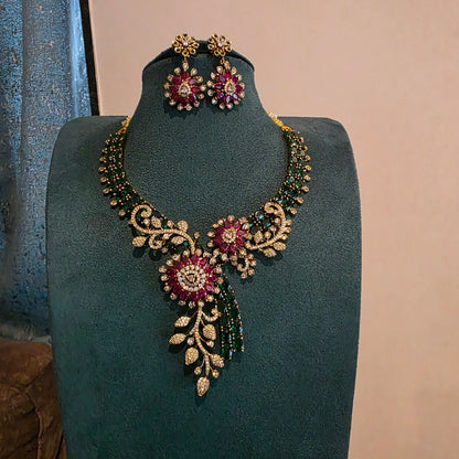 Madhumita- victorian neckset