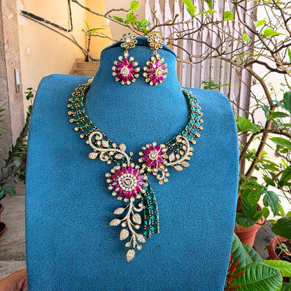 Madhumita- victorian neckset