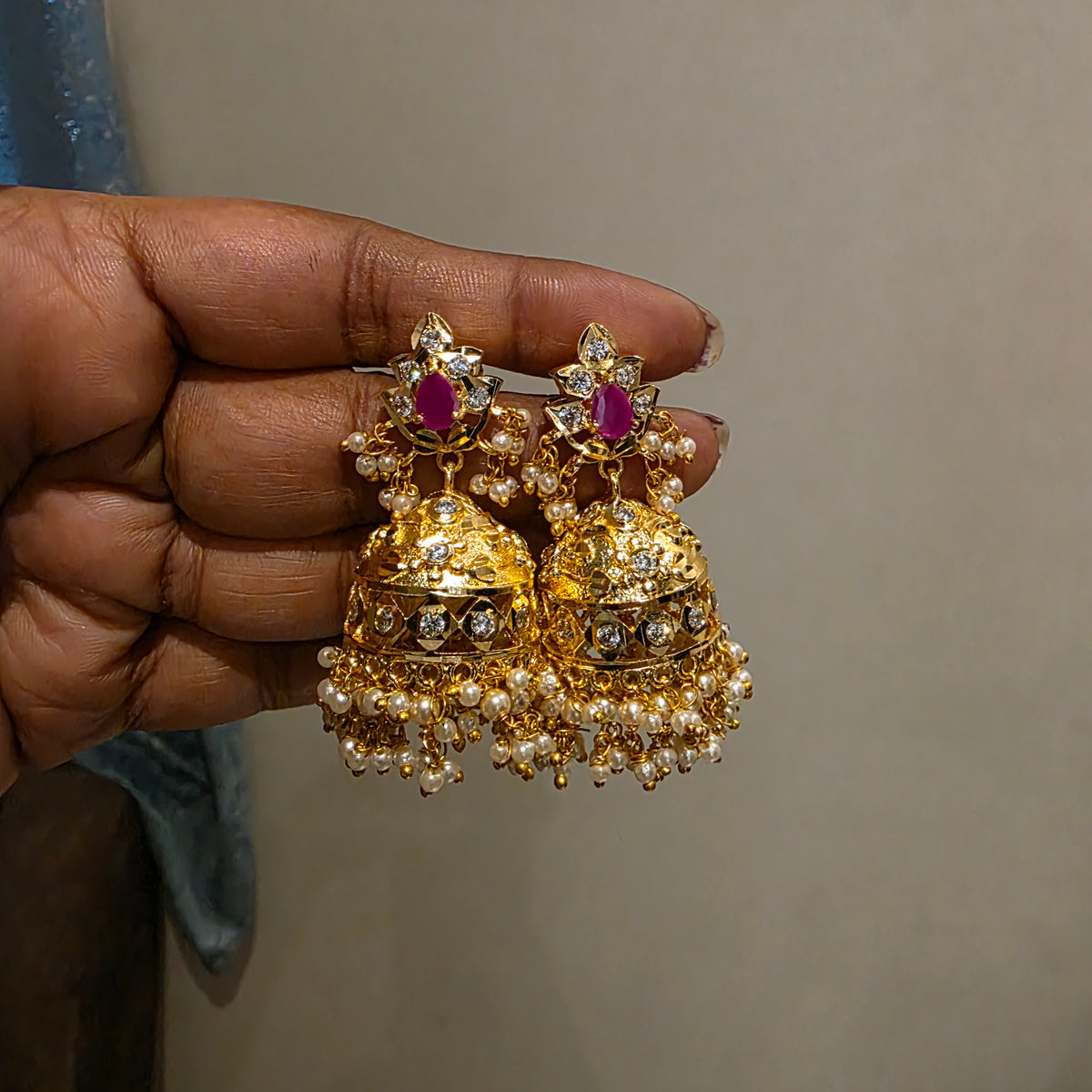 Sweeya- gold like jumkha