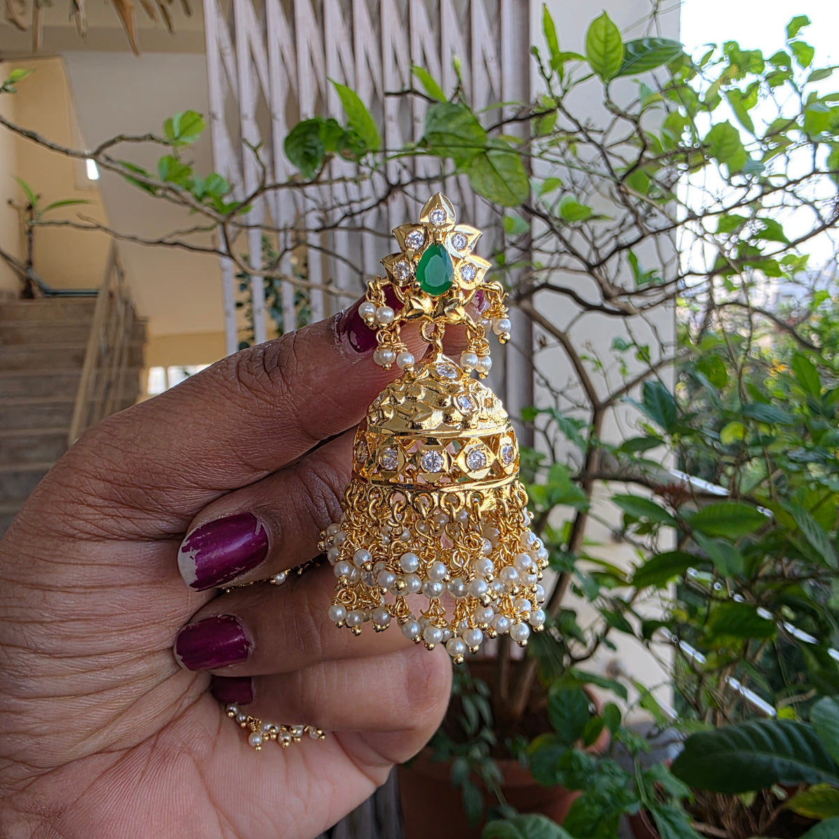 Sweeya- gold like jumkha