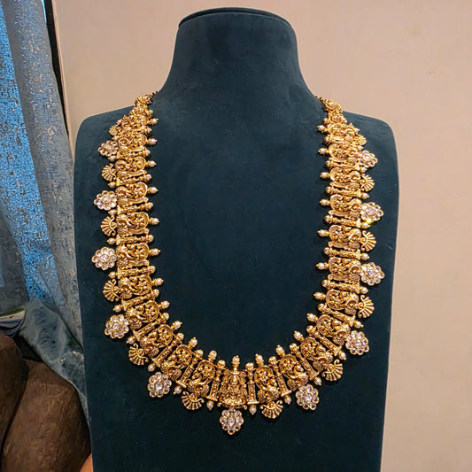 Vairavi- antique long haram