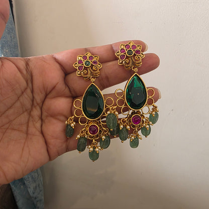 Niramayi- attigai with peacock details
