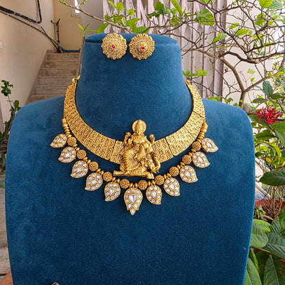 Gajalakshmi- hasli with reversable mango mala