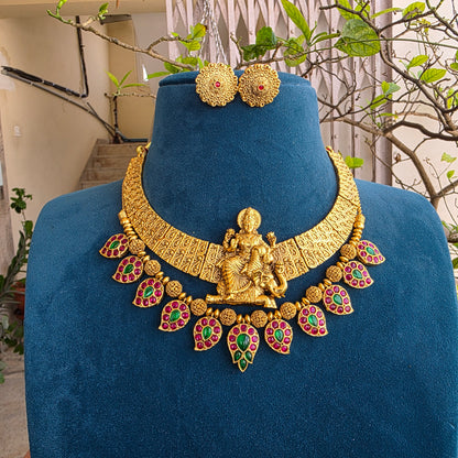Gajalakshmi- hasli with reversable mango mala